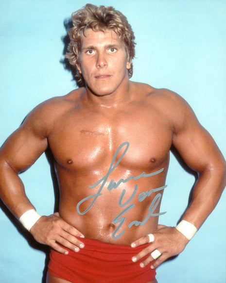 Lance Von Erich signed 8x10 Photo