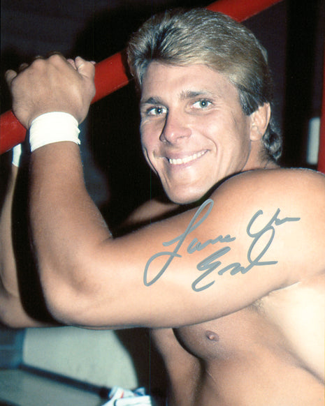 Lance Von Erich signed 8x10 Photo