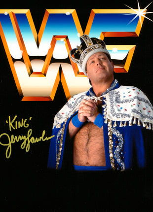 Jerry Lawler signed 8x10 Photo