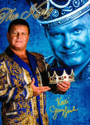 Jerry Lawler signed 8x10 Photo