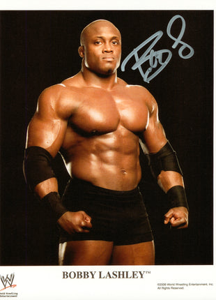 Bobby Lashley signed 8x10 Photo