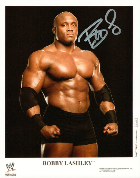 Bobby Lashley signed 8x10 Photo