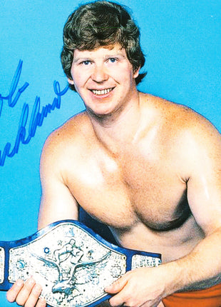 Bob Backlund signed 8x10 Photo