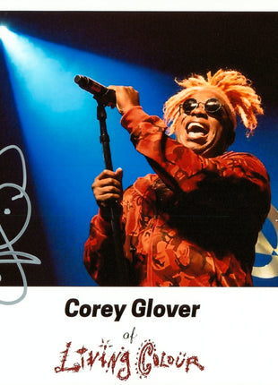 Corey Glover (Living Colour) signed 8x10 Photo (w/ JSA)