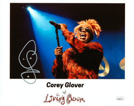 Corey Glover (Living Colour) signed 8x10 Photo (w/ JSA)