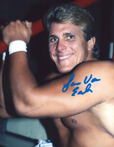 Lance Von Erich signed 11x14 Photo