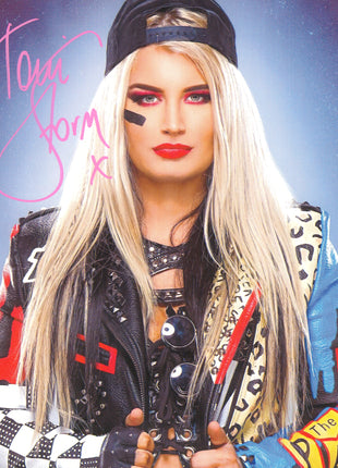 Toni Storm signed 8x10 Photo