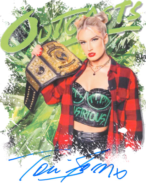 Toni Storm signed 8x10 Photo