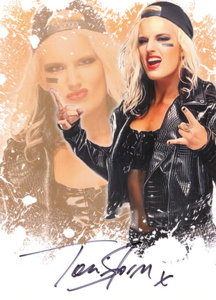 Toni Storm signed 8x10 Photo