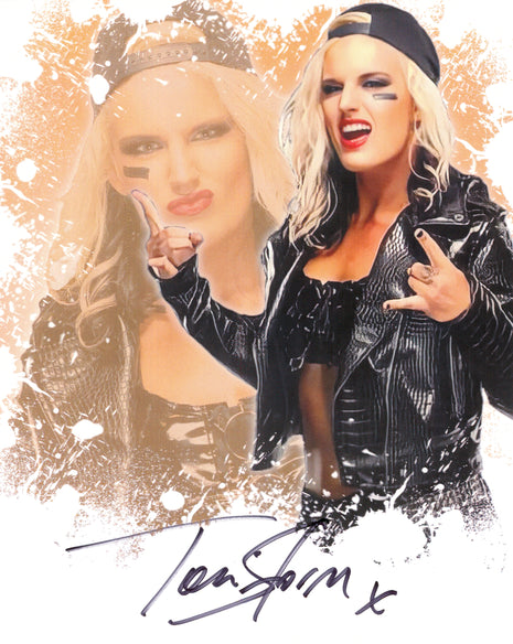 Toni Storm signed 8x10 Photo