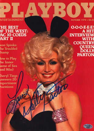Dolly Parton signed Playboy Magazine October 1978 (18+ only adults)