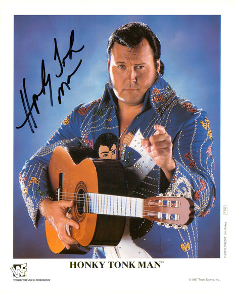 Honky Tonk Man signed 8x10 Photo