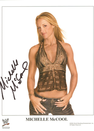 Michelle McCool signed 8x10 Photo