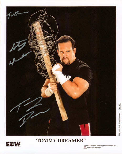 Tommy Dreamer signed 8x10 Photo