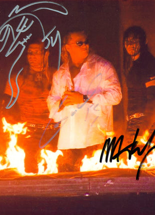 Jeff Hardy, Matt Hardy & Gangrel triple signed 8x10 Photo
