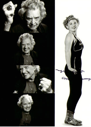 Mae Young signed 8x10 Photo