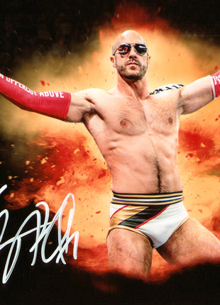 Cesaro signed 8x10 Photo (w/ PSA)