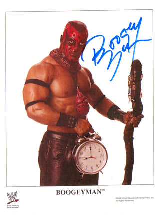 Foto firmada de Boogeyman de 8x10