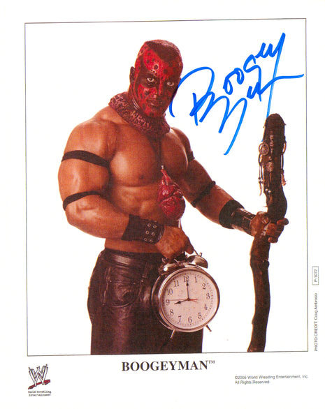 Foto firmada de Boogeyman de 8x10