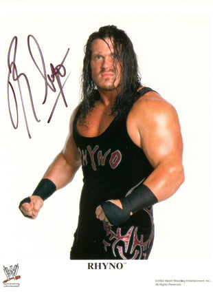 Photo 8x10 signée par Rhyno
