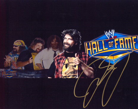 Mick Foley signed 8x10 Photo