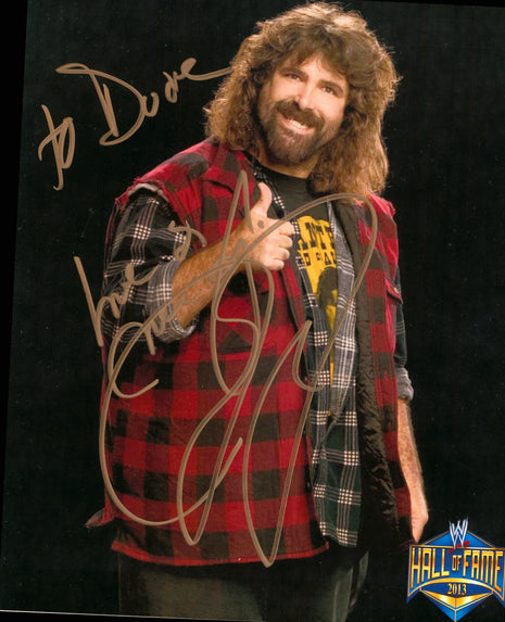 Mick Foley signed 8x10 Photo