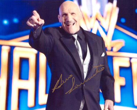 Bruno Sammartino signed 8x10 Photo (w/ Steel City Cert)