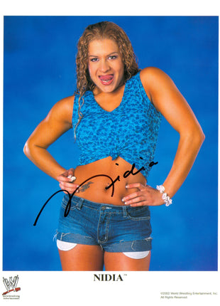 Nidia signed 8x10 Photo