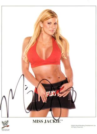 Miss Jackie signed 8x10 Photo