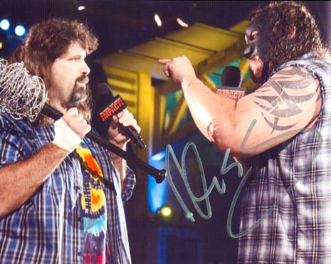 Abyss signed 8x10 Photo