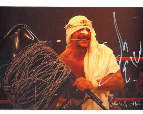 Sabu signed 8x10 Photo