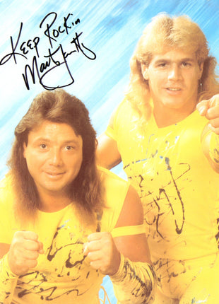 Marty Jannetty signed 8x10 Photo