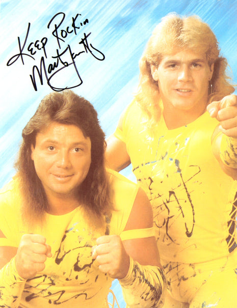 Marty Jannetty signed 8x10 Photo