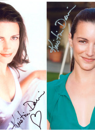 Kristin Davis (Sex and the City) dual signed 8x10 Photo