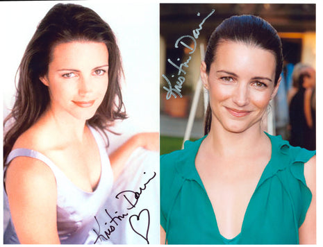 Kristin Davis (Sex and the City) dual signed 8x10 Photo