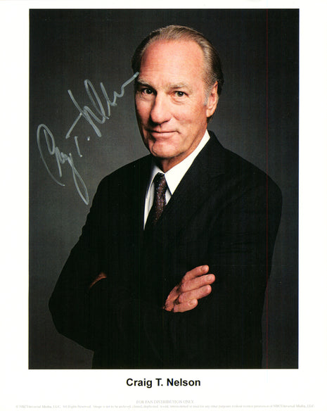 Craig T Nelson signed 8x10 Photo