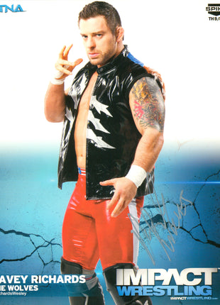 Davey Richards signed 8x10 Photo