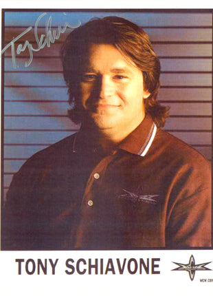 Tony Schiavone signed 8x10 Photo