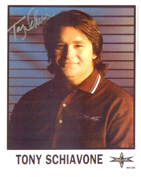 Tony Schiavone signed 8x10 Photo