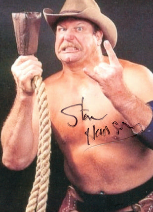 Stan Hansen signed 5x7 Photo