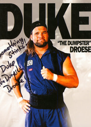 Duke Droese signed 8x10 Photo