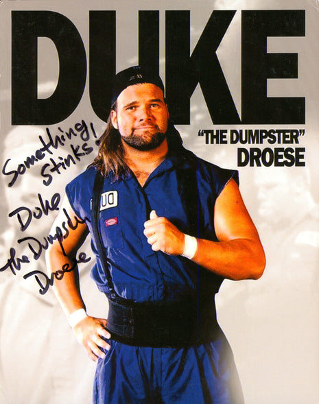 Duke Droese signed 8x10 Photo