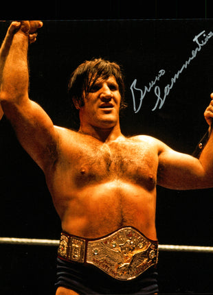 Bruno Sammartino signed 8x10 Photo