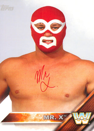 Mr X signed 8x10 Photo