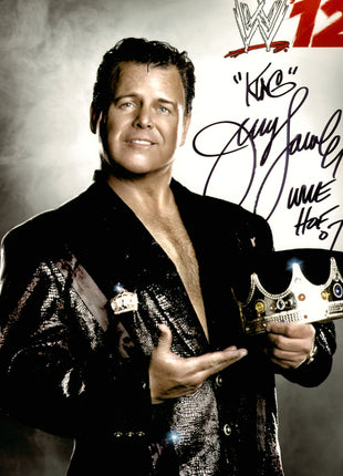 Jerry Lawler signed 8x10 Photo