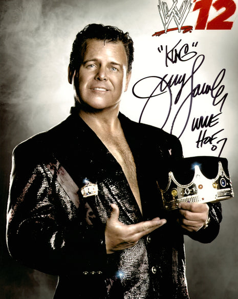 Jerry Lawler signed 8x10 Photo