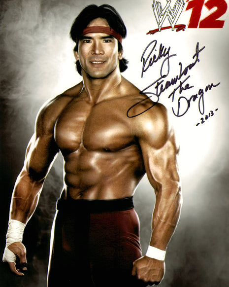 Ricky Steamboat signed 8x10 Photo