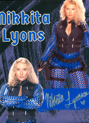 Nikkita Lyons signed 8x10 Photo