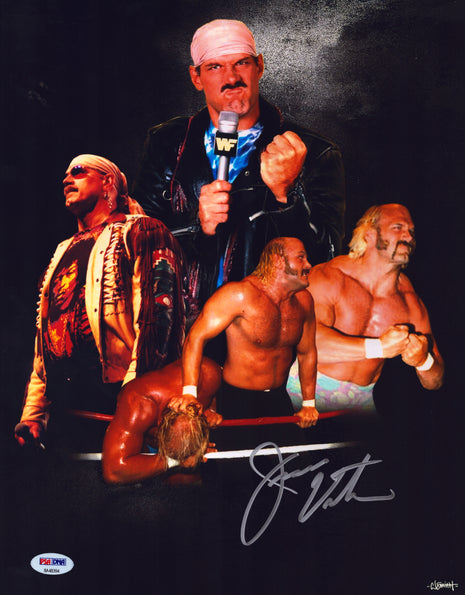 Jesse Ventura signed 11x14 Photo (w/ PSA)