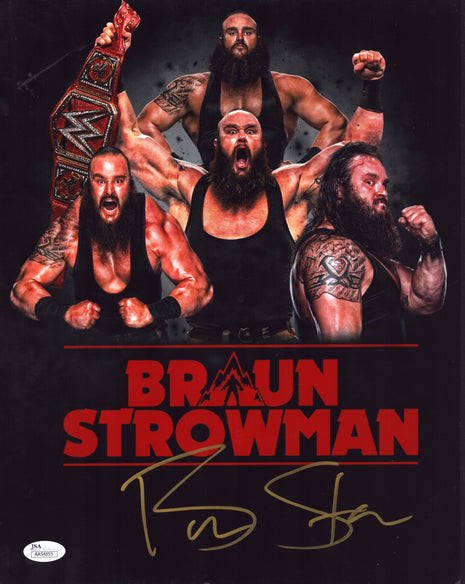 Braun Strowman signed 11x14 Photo (w/ JSA)